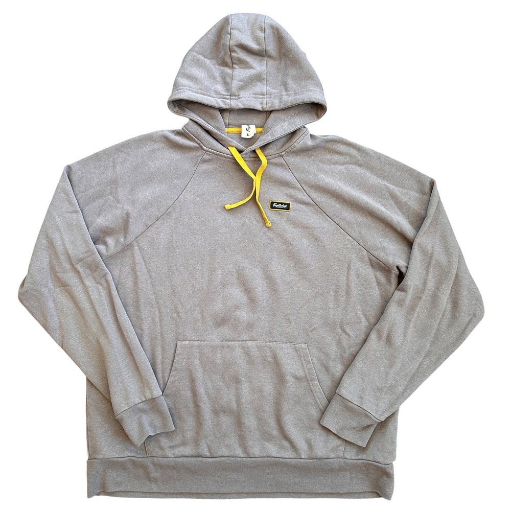 Fayettechill‎ Mountain Co Hoodie Women Large Gray Hemp Blend Pullover Excellent